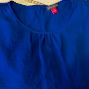 Vince Camuto Royal blue women’s blouse . Size M EUC!